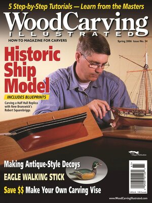 cover image of Woodcarving Illustrated Issue 34 Spring 2006